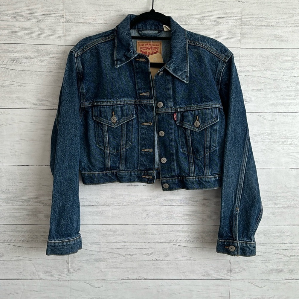 Levi's Dark Blue Denim Jean Jacket
